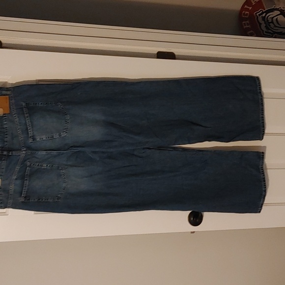 Aeropostale High Rise Wide Leg Women's Size 16 Jeans Denim EUC #154379 - Picture 2 of 5